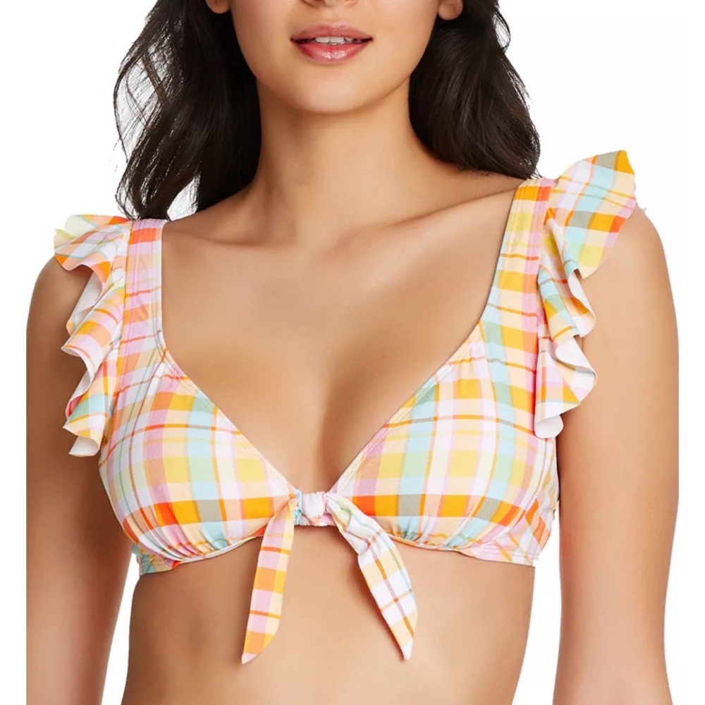 Bleu Rod Beattie Hip To Be Square Bikini Top